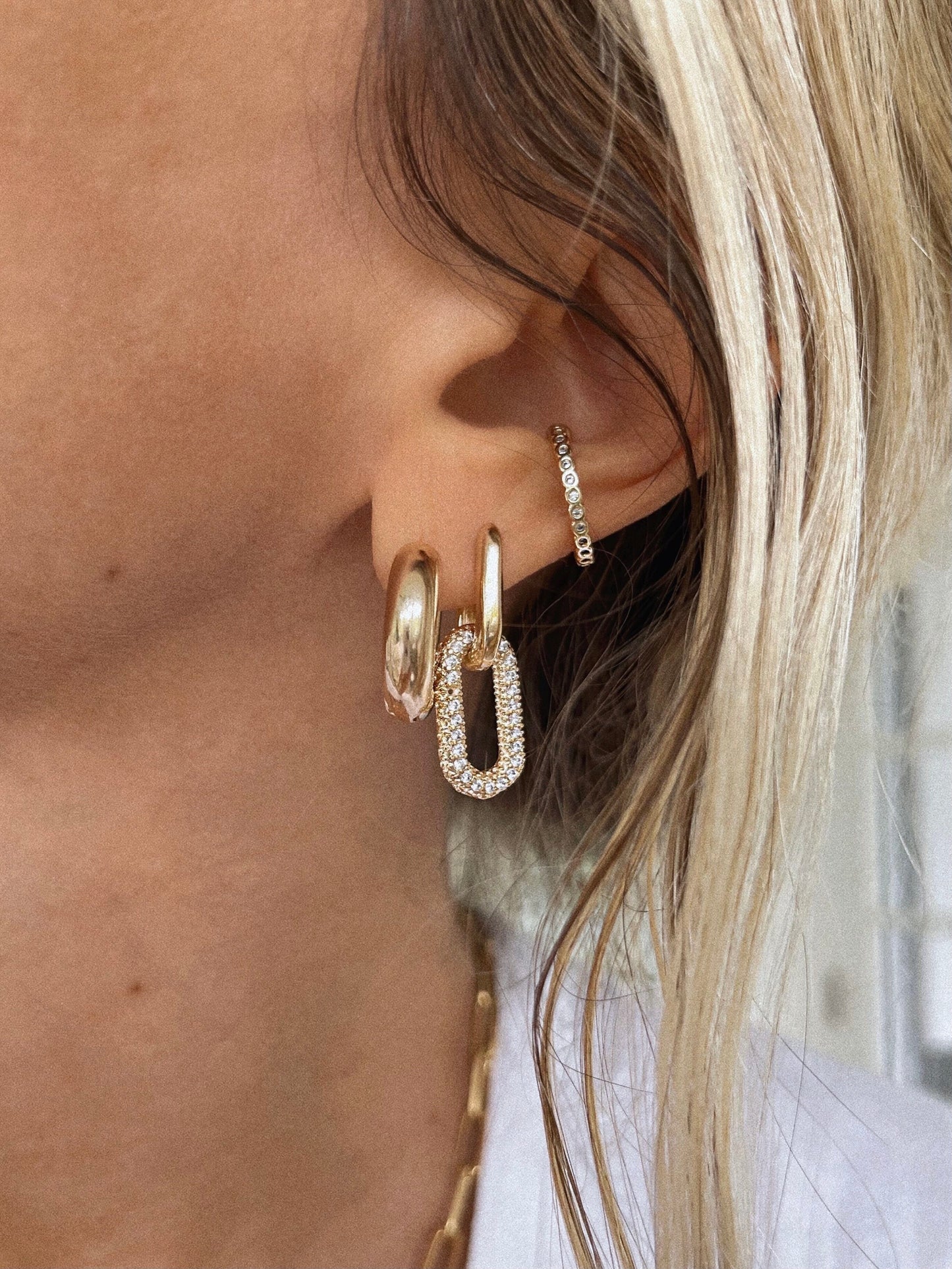 Stone Ear Cuff