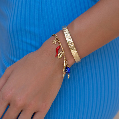 Olivia Gold Cuff Bracelet