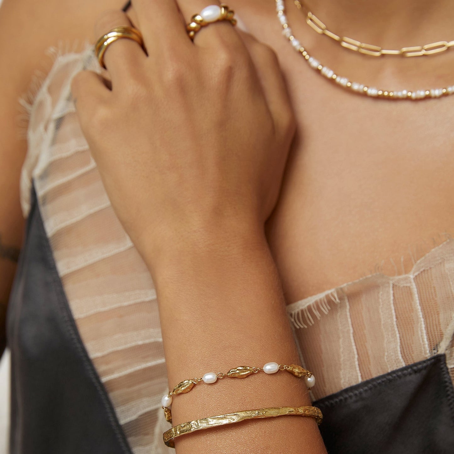 Helena Bracelet Stack