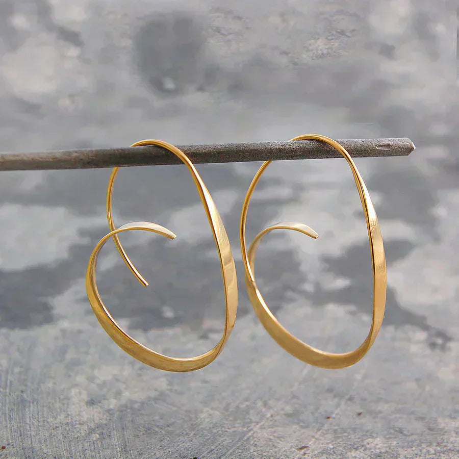 SPIRAL OF THE SKY WHISPER OF ELEGANCE EARRINGS