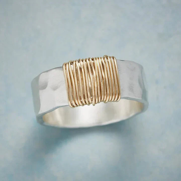 Kind - Vintage Gold Threads Ring