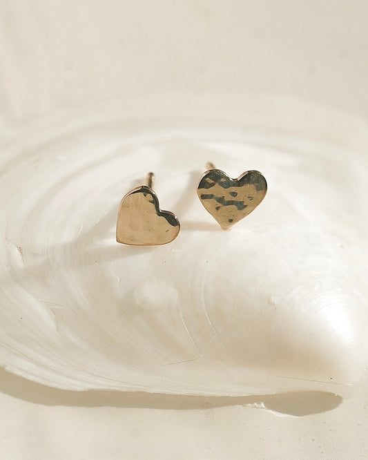 Heart Studs